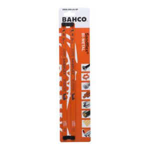 Bahco 2-Piece Hacksaw Blade Orange 12inch Bahco 2-Piece Hacksaw Blade Orange 12inch